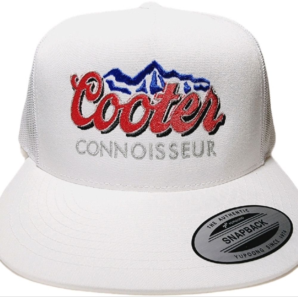 Cooter Connoisseur Flat Bill Snapback Adjustable Direct Embroidered…